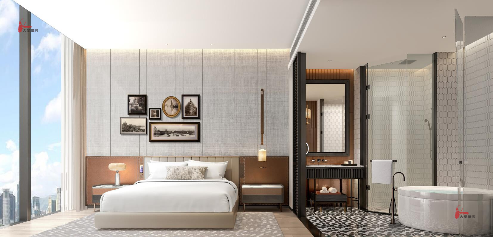 世博木棉花凯悦臻选服务式公寓-浦东新区世博园-长租公寓-中华艺术宫