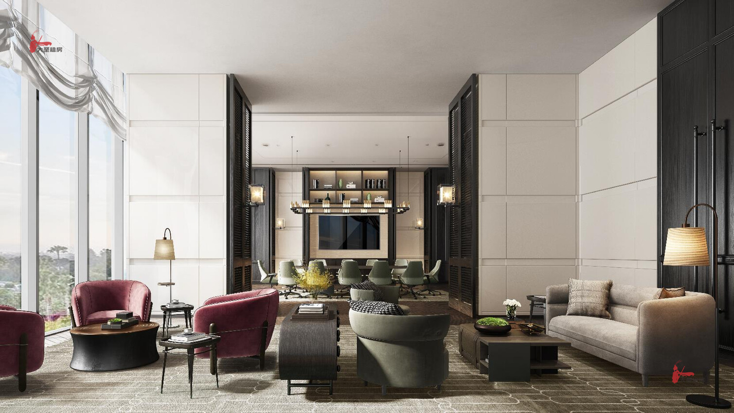 世博木棉花凯悦臻选服务式公寓-浦东新区世博园-长租公寓-中华艺术宫